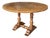 Antique 47'' Round French Dining Table For Sale