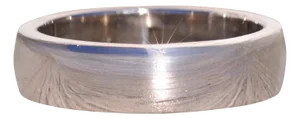 The Super: Cliq Signed Hinged Band in White Gold