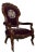 Elegant Late 19th Century Victorian Rococo Revival Walnut Needlepoint Upholstered Armchair For Sale