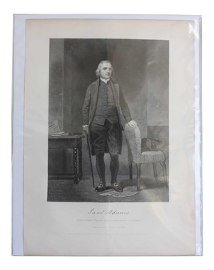 Mid 19th Century Sam Adams, Print by Chappel