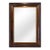 Antique Large Scale Early 19th Century American Empire Mahogany & Gilt Ogee Wall Mirror For Sale