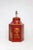 Metal Vintage Red Painted Chinese Character Tole Tea Caddy Lamp "No.2" For Sale - Image 7 of 7