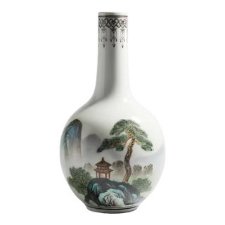 Jingdezhen Poetry Bottle For Sale