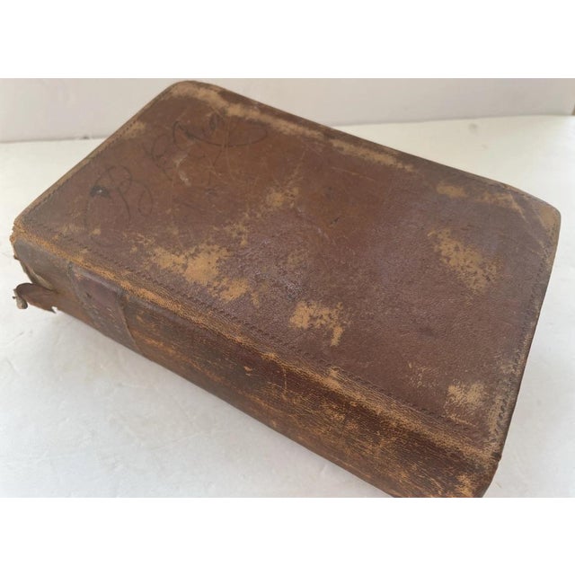 Antique Law Book Leather Bound New Jersey 1821 First Edition For Sale - Image 4 of 12