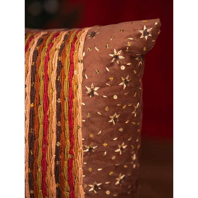 Not Yet Made - Made To Order Warm Glow Cushion Cover For Sale - Image 5 of 7