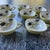 Chartreuse 1950s Red Wing Pottery Lotus Bronze - Set of 34 For Sale - Image 8 of 12