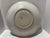 Blue Large 17" Studio Pottery Bowl Signed Hughes Blue Sprayed Glaze Tomoe Swirl 1980s For Sale - Image 8 of 10