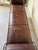 Vintage Rustic Wrought Iron & Leather Scroll Bench For Sale - Image 9 of 17
