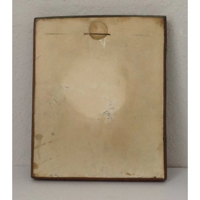 C.1950's Vintage Plaster Asian-Style 3-D Relief Wall Art by Alexander Production Co. - a Pair For Sale - Image 10 of 11