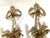 Early 20th C. Hand Carved Continental Parcel Gilt Eagle Motif Wall Sconces - A Pair For Sale - Image 4 of 11