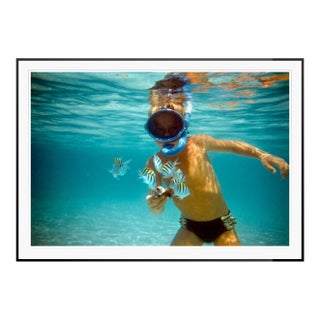 Toni Frissell 'Boy in Bermuda' Archival Pigment Print Framed in Black For Sale