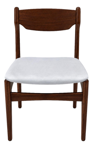 Teak Dining Room Chairs by Erik Buch, 1970s, Set of 4