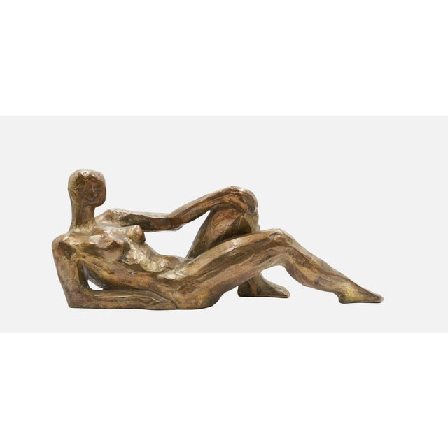 Karl Josef Dierkes, Lying Female Nude, 1960, Bronze For Sale - Image 6 of 6