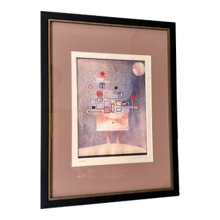 1960's "Laden" Signed Framed Print by Gerda Rovetch For Sale