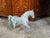 Mid-Century Modern French Midcentury Bronze Horse Statue with Raised Hoof and Patina For Sale - Image 3 of 12
