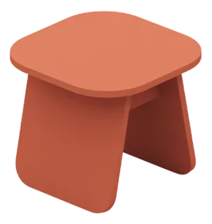 Terracotta Momoko Side Table from Emko