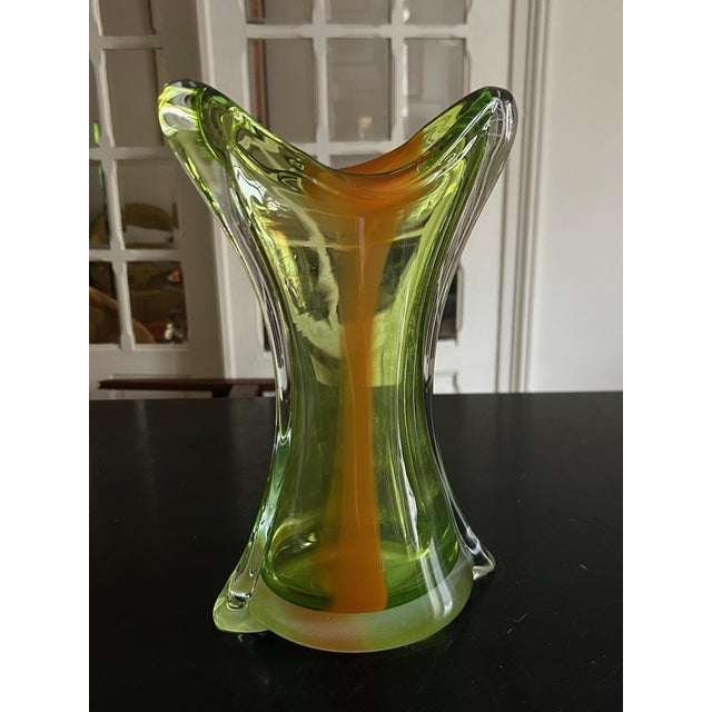 Large Murano Glass Vase, 1960s For Sale - Image 6 of 9