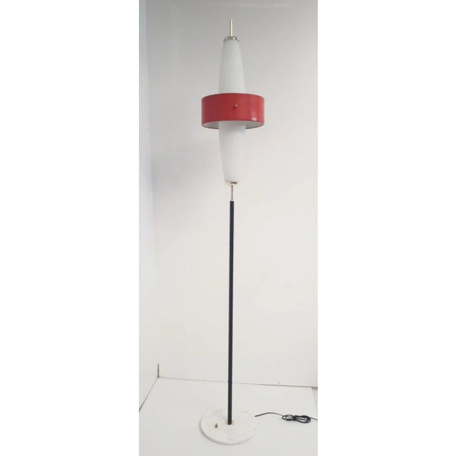 Mid 20th Century Torchère Floor Lamps by Stilnovo - a Pair For Sale - Image 4 of 10