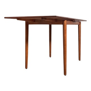 Danish Extendable Teak Dining Table, Denmark, 1960s For Sale