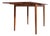 Danish Extendable Teak Dining Table, Denmark, 1960s For Sale