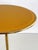 Vintage Italian Side Table in Brass and Yellow Glass by Osvaldo Borsani, 1950s For Sale - Image 9 of 11