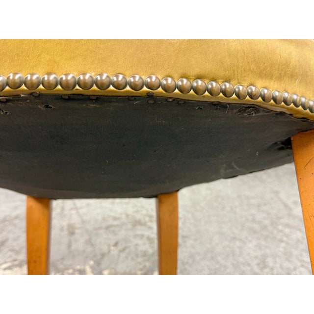 Edward Wormley for Dunbar Mid-Century Cock Fighting Tufted Lounge Chair For Sale - Image 12 of 12