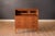 Vintage secretary desk in teak circa 1970's, made in Sweden. This piece is equipped with three deep storage drawers...