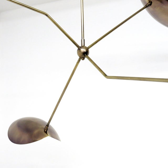 Not Yet Made - Made To Order Balancier™ Brass Chandelier For Sale - Image 5 of 10