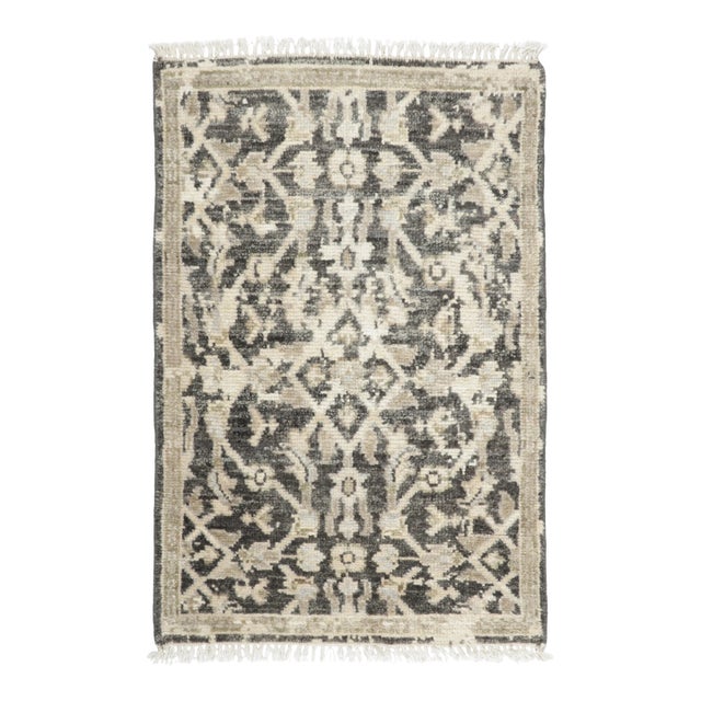 Modern Classics Geometric Gift-Sized Wool Rug by Rug & Kilim, India For Sale