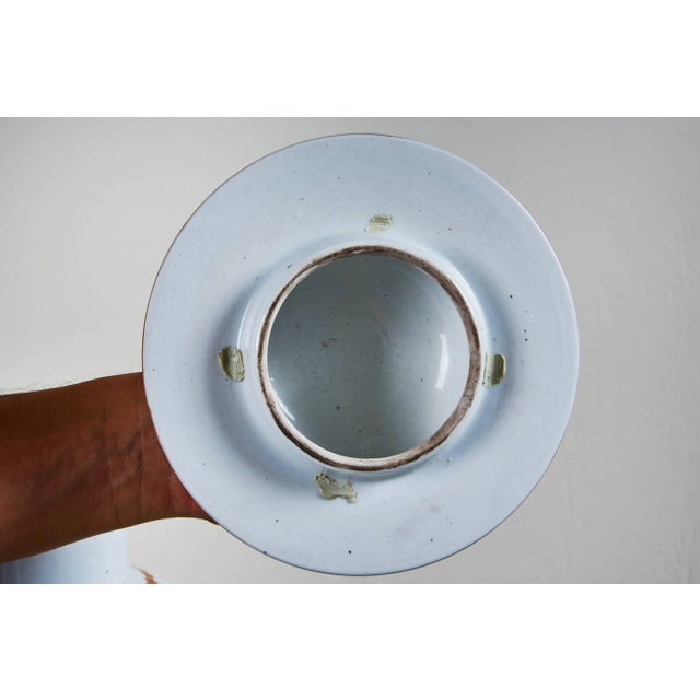 Ceramic Fine circa 1915, Chinese Armorial Urns - A Pair For Sale - Image 7 of 8