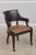 Age: Approx: 20 Years Old Details: Great For Around Game Table Brass Capped Feet Nice Tooled Leather See Other Offerings...
