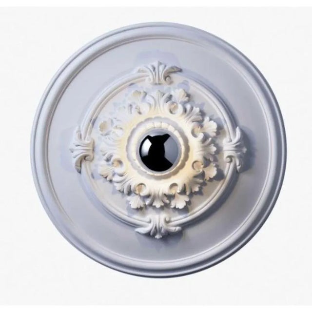 Small rivoli wall light by radar. Design: bastien taillard. Materials: metal, plaster of paris, fiberglass. Dimensions: w...