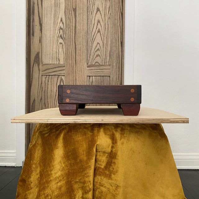 Early 20th Century Japanese Rosewood Display Stand For Sale - Image 4 of 10