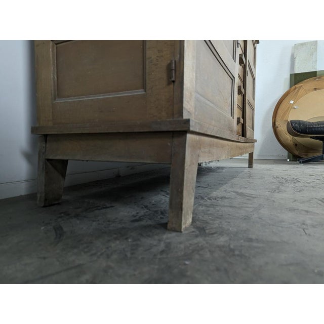 Wood Reconstruction Sideboard by René Gabriel For Sale - Image 7 of 8