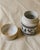 Hand-Painted Ceramic Storage Jar with Folk Decoration For Sale - Image 3 of 7