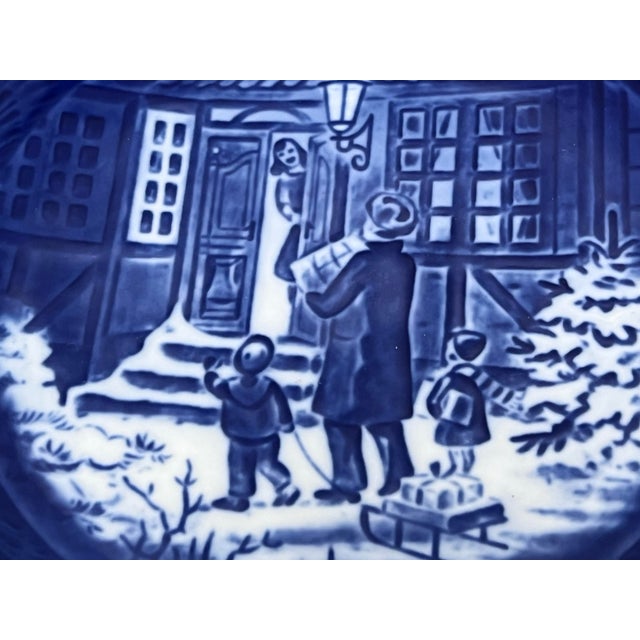 Royal Copenhagen Danish Christmas Plates, Set of Seven For Sale - Image 9 of 12