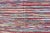 Large Colorful American Braided Rug With Horizontal Stripes and Fringe Detail For Sale In Atlanta - Image 6 of 13
