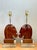Vintage Carved Wood Horse Lamps on Lucite Base - A Pair For Sale - Image 17 of 17