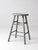 Antique Gray Painted Wood Stool For Sale - Image 10 of 13
