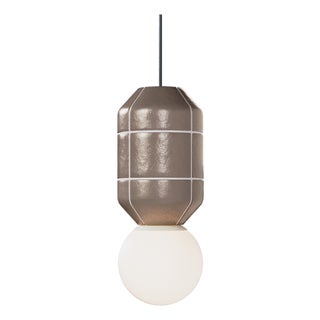 Ceramic Base Pendant Lamp by Svitanok For Sale