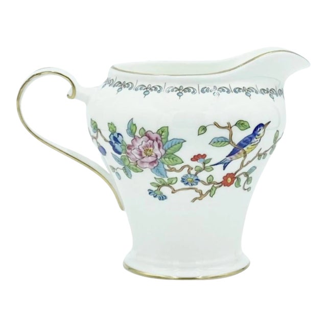 Vintage Aynsley Pembroke Fine Bone China Coffee Creamer Pitcher For Sale