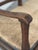 Antique French Provincial Radassier Bench in Oak with Rush Seat, France For Sale - Image 10 of 16