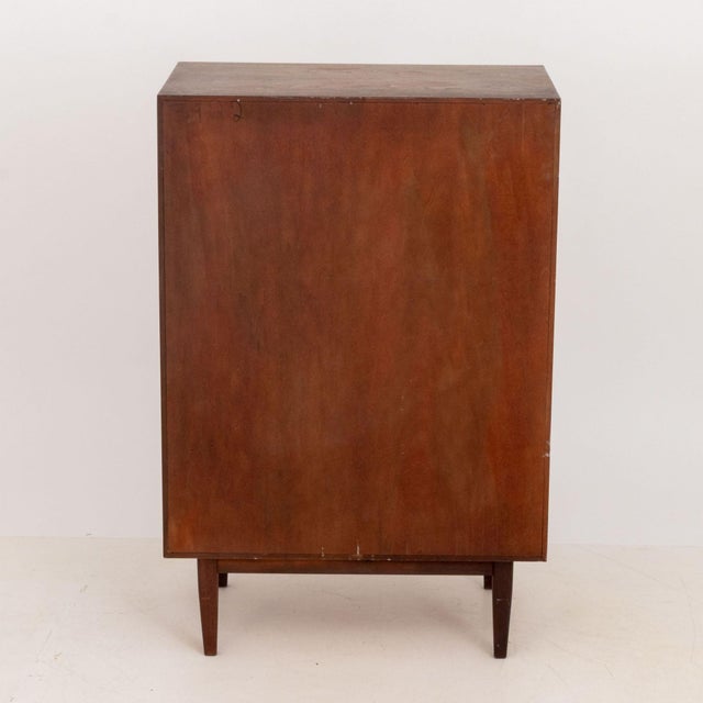 Modern Fall-Front Walnut Secretary For Sale - Image 11 of 11