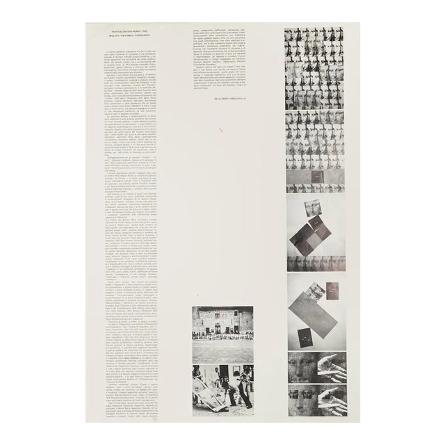 Unknown - Spoleto Festival - Poster - Original Offset Print - 1973 For Sale