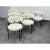 Omar De Biaggio for Cb2 Inesse Dining Chairs, Set of Six For Sale - Image 11 of 11