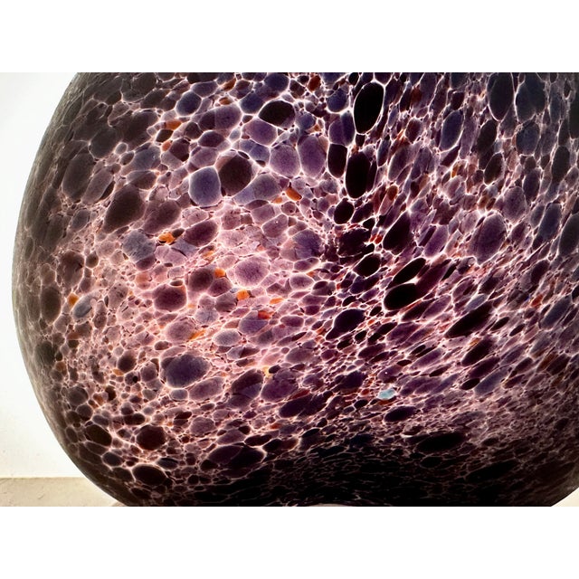 Purple Glass Art Vases by Bertil Vallien for Kosta Boda, Sweden, 1980s, Set of 4 For Sale - Image 8 of 18