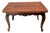 Vintage Herringbone Extendable Dining Table For Sale