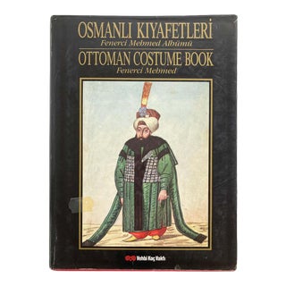 Ottoman Costumes Turkish Hardcover, January 1, 1986 Coffee Table Book For Sale