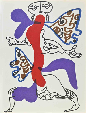 Charles Lapicque, Apocalypse, Lithograph, 1974