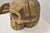 1940s 1940s Large Folk Art Skull Wood Carving For Sale - Image 5 of 11